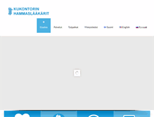 Tablet Screenshot of kukontorinhammaslaakarit.fi